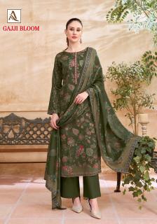 Alok suit gajji bloom wholesale dress material market in hyderabad